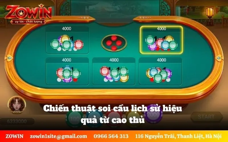 Chiến thuật soi cầu lịch sử hiệu quả từ cao thủ