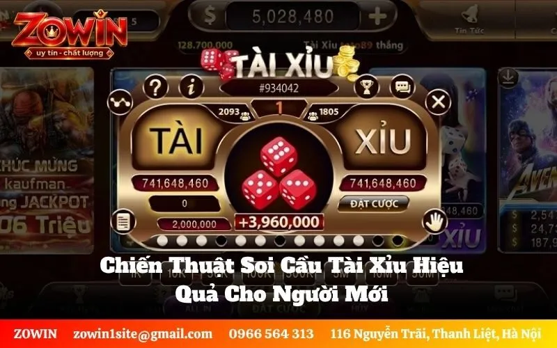 Chiến Thuật Soi Cầu Tài Xỉu Hiệu Quả Cho Người Mới