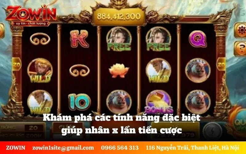 Khám phá các tính năng đặc biệt giúp nhân x lần tiền cược