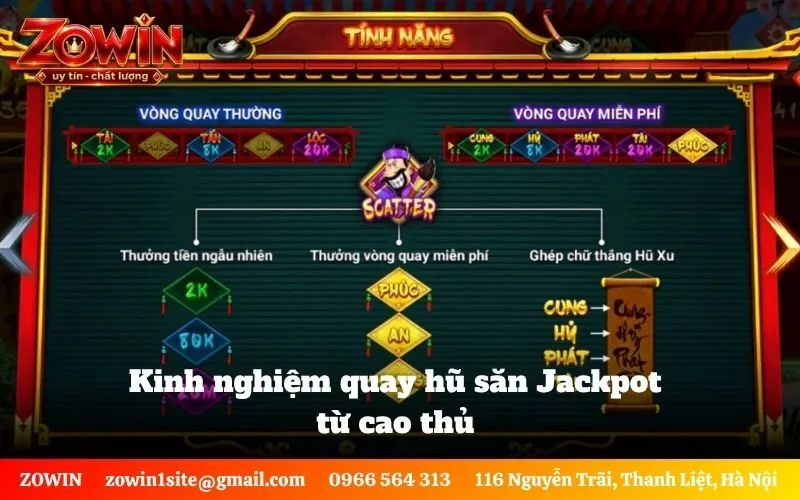 Kinh nghiệm quay hũ săn Jackpot từ cao thủ