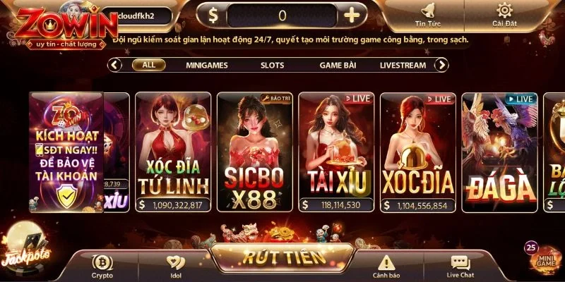 Lợi ích khi tham gia cổng game ZOWIN
