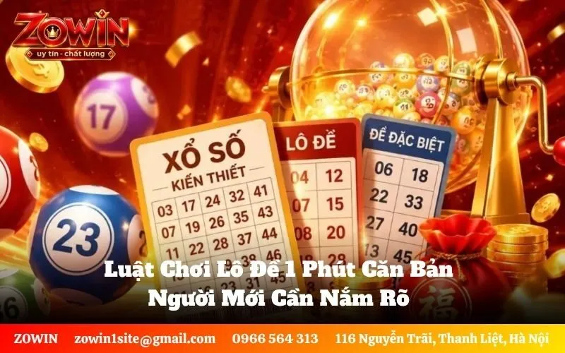 Luật Chơi Lô Đề 1 Phút Căn Bản Người Mới Cần Nắm Rõ