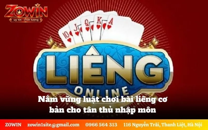 Nắm vững luật chơi bài liêng cơ bản cho tân thủ nhập môn