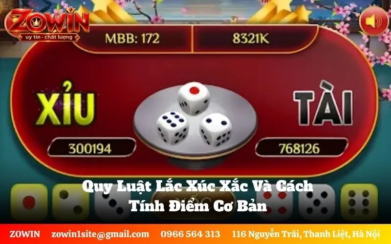 Quy Luật Lắc Xúc Xắc Và Cách Tính Điểm Cơ Bản