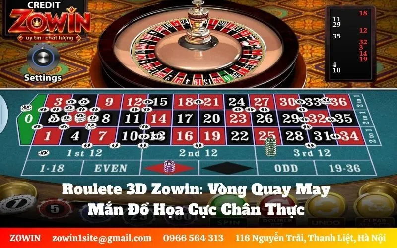 Roulete 3D Zowin