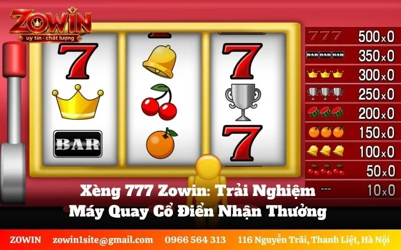 Xèng 777 Zowin